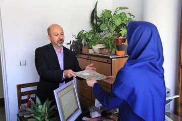 مراسم تجلیل از کارکنان معاونت آموزشی